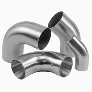 SS304/SS316L ANSI High-Temperature Seamless 45/90/180 Butt Weld Pipe Elbow for Industry thumbnail-1