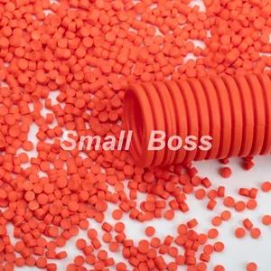 PVC Flexible Conduit Pipe Coupling Cable Electric Conduit Pipe PVC Polymers Compound Granules thumbnail-2