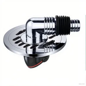 Factory Supply Modern All Copper Anti Odor Anti Insect Anti Overflow Floor Drain for Kitchen Bathroom Shower Room and Balcony thumbnail-1
