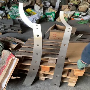 Customized Outdoor Landscape Stainless Steel Posts With Glass Railings and Handrails for Balconies, Subways, Malls, Bridges and Engineering Projects thumbnail-5