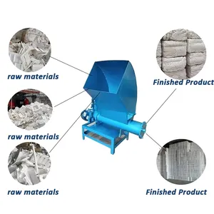Waste Foam Hot Melt Machine for Converting Home Appliance Packaging to Extruded Foam Board thumbnail-1