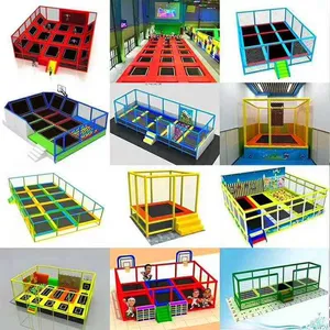 Outdoor Internet-famous Amusement Equipment Project - Large Trampoline, Internet-famous Project, Production of Indoor Non-standard Amusement Equipment thumbnail-3