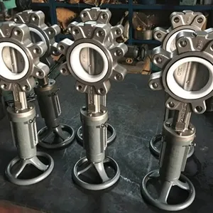 Stainless Steel Lug Type Butterfly Valve With Mill Test Report GB/T3036-94 thumbnail-3