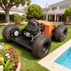 Vigorun VTW550 Hot Selling Mini Lawn Mower With Remote Control Lawn Mower Featuring Engine and Motor Core Components thumbnail-2