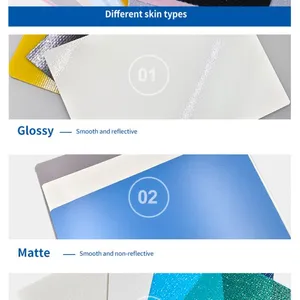 Insulation FRP Plywood Composite Board Office Partition Wall Panel Reconfigurable Flexible Workspace Design FRP Sandwich Panel thumbnail-3