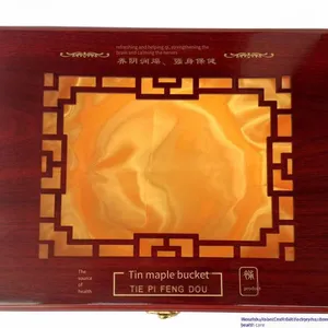 Wooden Box for Snow Frog Oil, Gift Box Packaging for Forest Frog Oil. 15 Years of Dedication to Production and Design by Yabei Factory thumbnail-1