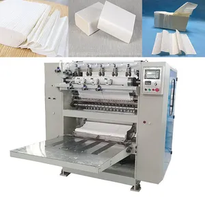 China Supplier 4 Lines V Fold Box Drawing Facial Tissue Paper Making Machine thumbnail-2