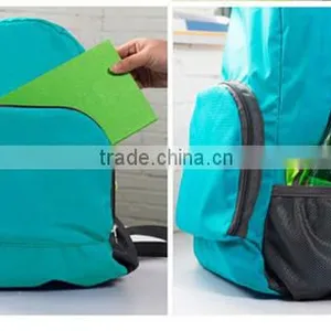 Waterproof Foldable Backpack Durable Rolling Travel Backpack thumbnail-1