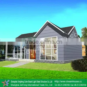 Prefab Steel Frame Kit Home,light Steel Prefab Villa,prefab Modern Steel House thumbnail-1