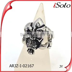 MOQ 3 Piece Latest Silver Fashion Jewelry Finger Ring Designs for Men Supplier's Choice thumbnail-1