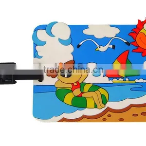 Custom Printing Pvc Luggage Tag Wholesale thumbnail-3