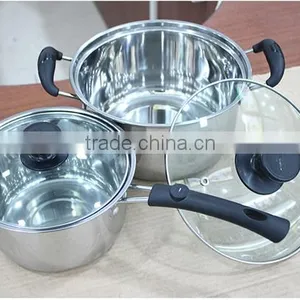 Cookware Set 2016 Cooking Pot Stainless Steel Soup Pot With Handles thumbnail-4