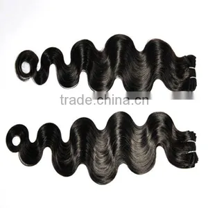 Qingdao Factory Wholesale 7A Brazilian Unprocessed Virgin Hair Weave Body Wave Natural Color Virgin Hair Extension thumbnail-5