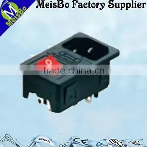 10A 250V Male Switch Power Socket thumbnail-1