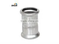 Stainless Steel Press Fitting M Style Equal Coupling thumbnail-1