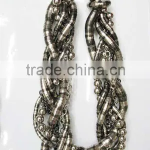 Fashion Gold Flexible Necklace thumbnail-1