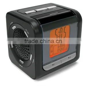 Synchronised Projector Alarm Clock Radio With LCD Display thumbnail-4