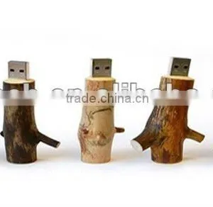 Cute Design Wooden Fork Usb Flash Drive thumbnail-1