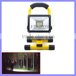 2400LM 18650 Power 800g Only Portable 30W Rechargeable LED Flood Light thumbnail-1