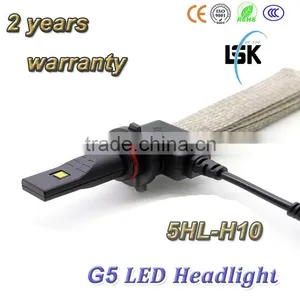 Long Lifespan up 50,000hrs G5 Single Beam Led Car H10 Headlamp Waterproof From LSK thumbnail-3