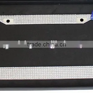 Rhinestone License Plate Frames Bling Crystal License Plate Frames thumbnail-4