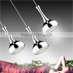 2016 New 9W 12W Plated Silver LED Pendant Light Color Vase Dining Room Creative LED Droplights thumbnail-3