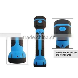 30+6 LED Pull Up Rechargable Telescopic Flashlight Work Light thumbnail-3