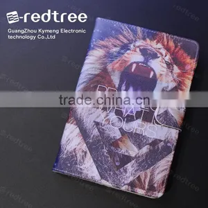 Colorful Pattern High Quality Rotating Leather Case for Ipad thumbnail-2
