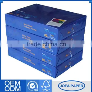 High-End Handmade Best With Custom Printed Logo Wholesale Price 100% Wood Pulp A4 Photocopy Paper Price thumbnail-1