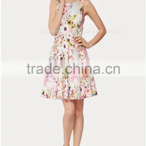 China Manufacturer Digital Printing Backless Teenage Party Dress thumbnail-1