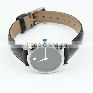 the Unique Black Leather Women Watches thumbnail-4