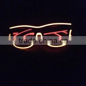 Fashion el Wire Glasses Cheap el Wire Glasses for Sale thumbnail-5