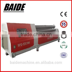W12 Series Hydraulic Plate Bending Machines,4 Roll Designed by China thumbnail-1