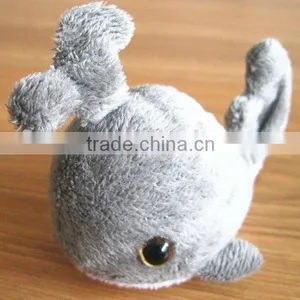 Lovely Growing Water Plush Toys,baby Gray Whale Stuffed Toy thumbnail-1