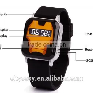 Gobal Smallest GPS Watch Tracker for Kids thumbnail-2
