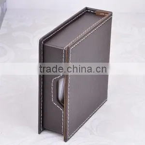 High Quality Custom Handmade Leather Memo Pad Box thumbnail-4