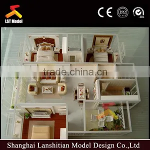 Interior House Model With Furniture Decoration thumbnail-3