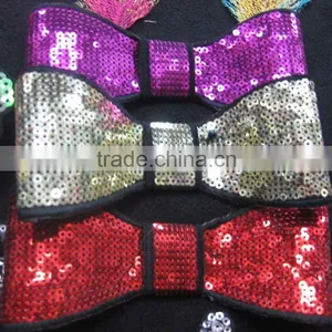 Embroidered Sequin Bows thumbnail-1