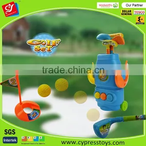 Little Golfers Kids Plastic Golf Play Set thumbnail-1