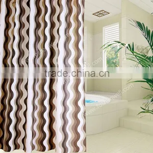 Colorful PEVA Shower Curtain With Hook thumbnail-4