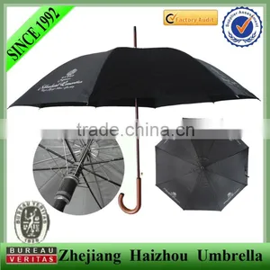 Advertising Wooden Stick/straight Umbrella thumbnail-1