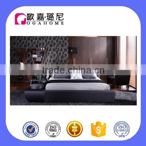 B1197A Elegance Comfy Upholstered Solid Wood Bed Box Bedroom Bed thumbnail-1
