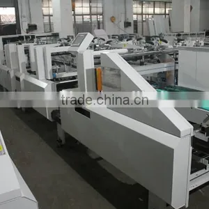 High Speed Automatic Carton Box Crash-lock Bottom Folder Gluer Machine/carton Box Making Machine Prices thumbnail-2