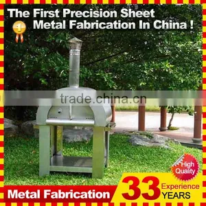 Canada Wood Fired Burning Brick Pizza Ovens For Sale thumbnail-2