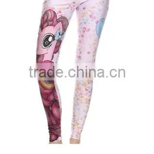 Woman Body Fitted Pinkie Pie Leggings / Tights Full Sublimated With Custom Design thumbnail-1