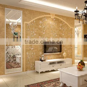 American Design Flower Multicolored Decoration Home Wallpaper thumbnail-3