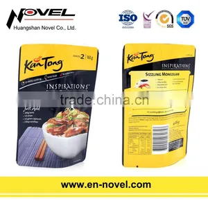 Customized Plastic Stand Up Pouch for Liquid Sauce Packaging thumbnail-5