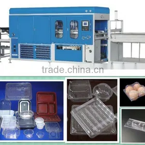 BC-700/1200a Automatic Vacuum Forming With Cutting off Machine thumbnail-1