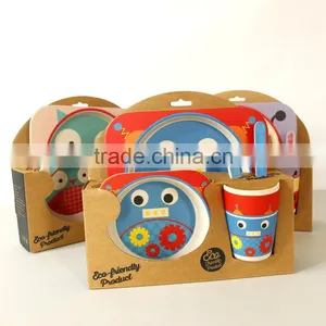 Kids Eco-friendly Dinner Sets Cartoon Shape thumbnail-6