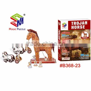 Ancient Trojan Horse 3D Puzzle Story thumbnail-1
